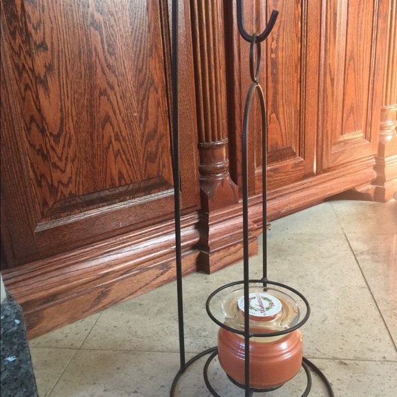 Metal Candle Holder and Candle from Ashman Candles - Picture 3 of 3